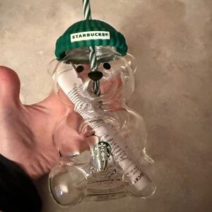 Starbucks bearista bear drink new